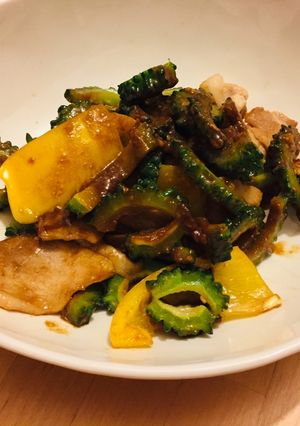豚肉とゴーヤの味噌チャンプルー-レシピのメイン写真