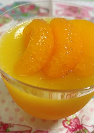 みかん缶のプルプルゼリー-レシピのメイン写真