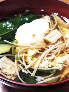 旨味アップ~干し野菜入りかき玉汁-レシピのメイン写真