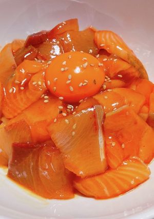 簡単★海鮮ユッケ丼-レシピのメイン写真