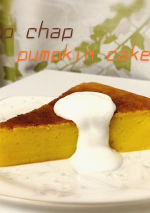 簡単！濃厚かぼちゃケーキ☆-レシピのメイン写真