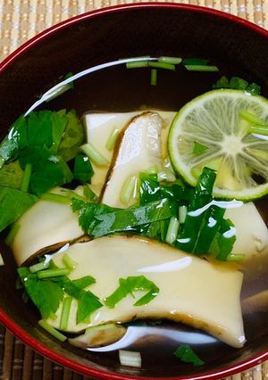 簡単！松茸のお汁・お吸物〜\(^o^)/-レシピのメイン写真
