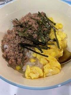 そぼろ丼-レシピのメイン写真