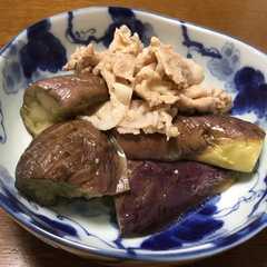 รูปของ 簡単ナスと豚肉の炊き合わせ