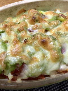 ゴーヤとトマトのオーブン焼き-レシピのメイン写真