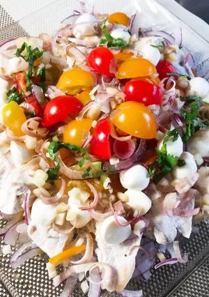 野菜モリモリカジキマグロのサラダ-レシピのメイン写真