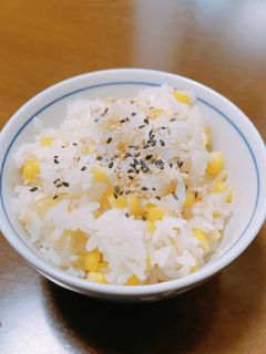 とうもろこしご飯☆簡単-レシピのメイン写真