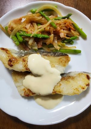鱈のムニエル～チーマヨソースで頂く～-レシピのメイン写真