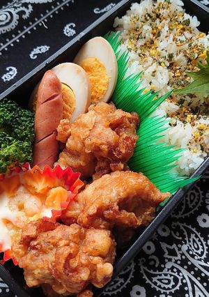 2020/8/28　唐揚げ弁当-レシピのメイン写真