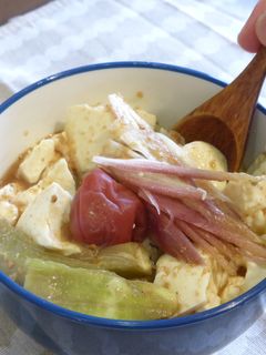 【冷や汁アレンジ】焼きナスの冷や汁-レシピのメイン写真