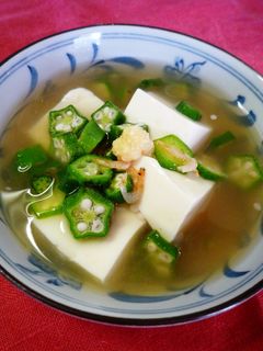 あったか美味しい温奴✿オクラあんかけ✿-レシピのメイン写真