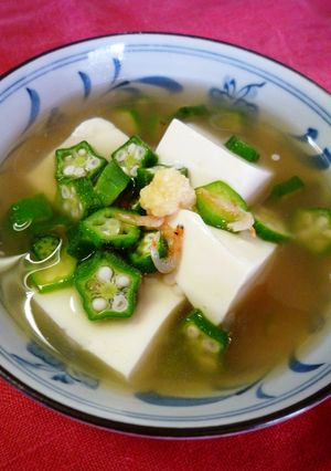 あったか美味しい温奴✿オクラあんかけ✿-レシピのメイン写真