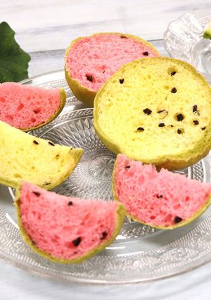スイカパン-レシピのメイン写真
