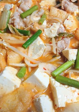豆腐チゲ-レシピのメイン写真