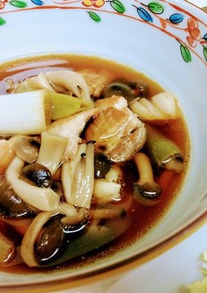 疲労回復し肺を強化！鶏なんばん風つけ麺-レシピのメイン写真