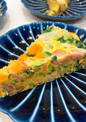野菜オムレツ-レシピのメイン写真