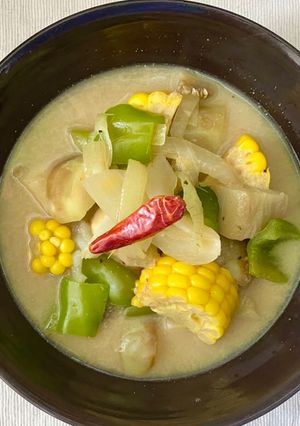 簡単ヘルシー☆夏野菜のグリーンカレー-レシピのメイン写真