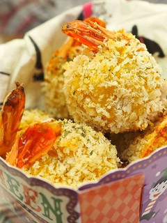 揚げない!エビのカボチャコロッケ-レシピのメイン写真