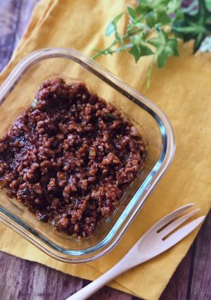 『作りおき』万能！うまうま肉味噌-レシピのメイン写真