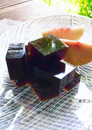 簡単に寒天コーヒー-レシピのメイン写真
