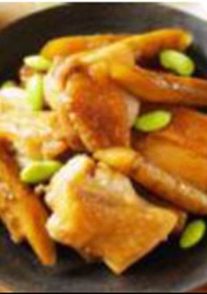 甘辛鶏ごぼう-レシピのメイン写真