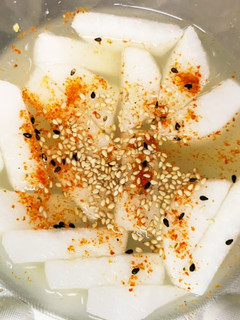 レンジ大根の甘酢漬け-レシピのメイン写真