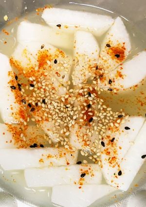 レンジ大根の甘酢漬け-レシピのメイン写真