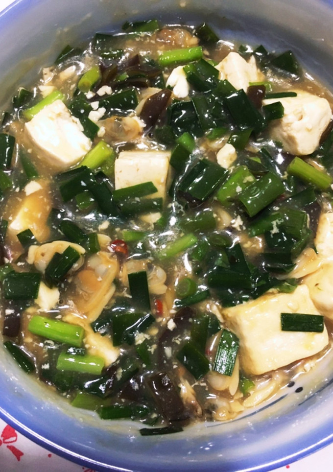 豆腐とあさりの餡掛け-レシピのメイン写真