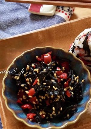 梅とひじきの佃煮(ふりかけ･混ぜご飯)-レシピのメイン写真