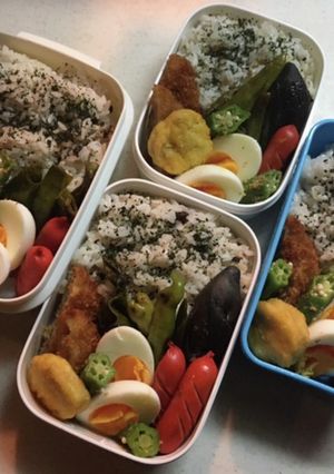 高校生お弁当（2020.8.28）-レシピのメイン写真