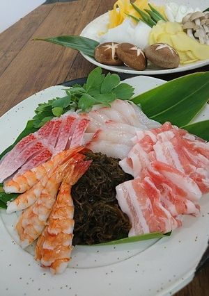 島生姜で味わう☆海鮮しゃぶしゃぶ-レシピのメイン写真