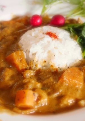ココナッツチキンカレー♡かつおの旨味-レシピのメイン写真