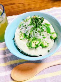 ワサビ豆腐で簡単ヘルシー丼!-レシピのメイン写真