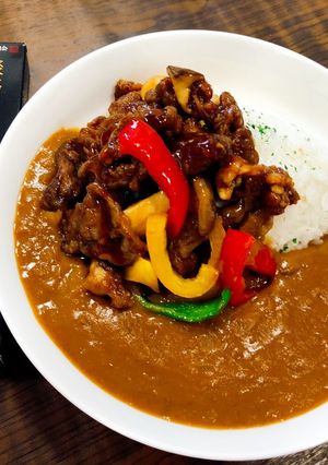 牛肉のオイスターソース炒めカレー-レシピのメイン写真