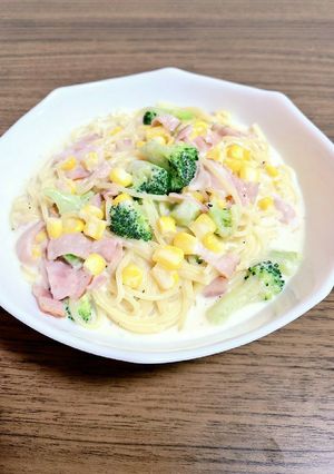 具材は何でもok！絶品クリームパスタ-レシピのメイン写真
