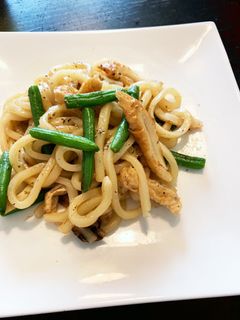 ガーリックバター醤油の焼うどん-レシピのメイン写真