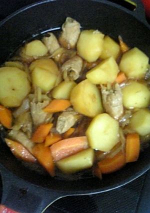 絶品ごぼうの肉巻き肉じゃが-レシピのメイン写真