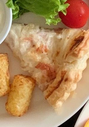 お手軽ツヴィーベルクーヘン-レシピのメイン写真