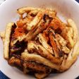 シンプルに油揚げだけの炒め物