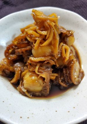 蒸しホタテの生姜煮～甘め～-レシピのメイン写真