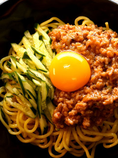 レンジで簡単麺料理!ピリ辛ジャージャー麺-レシピのメイン写真