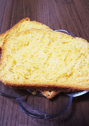 離乳食にも！ふかふか人参食パン-レシピのメイン写真