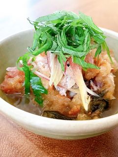 サバ缶の薬味おろし和え-レシピのメイン写真