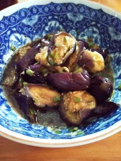 レンジで簡単 ナスの中華風煮浸し♪-レシピのメイン写真