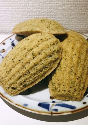 抹茶のマドレーヌ-レシピのメイン写真