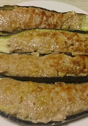 とろとろジューシー☆茄子の肉詰め-レシピのメイン写真