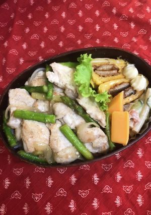 鶏胸肉の甘麹漬け焼きのり弁当-レシピのメイン写真