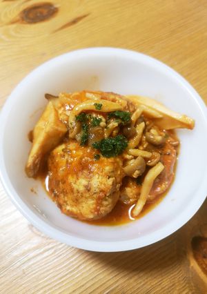 ★煮込み★おから豆腐ハンバーグ-レシピのメイン写真