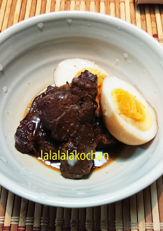 我が家の煮豚(圧力鍋使用)-レシピのメイン写真
