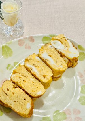 お弁当、一品に♪玄米甘酒の優しい卵焼き-レシピのメイン写真